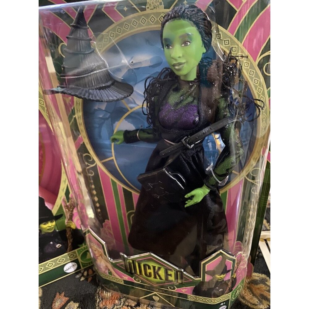 Collectible Wicked Movie Elphaba + Deluxe Glinda Dolls Url Misprint wicked.com - Picture 3 of 5